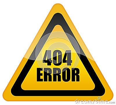 Error 404 Stock Photo