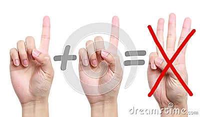 Error Calculation Stock Photo