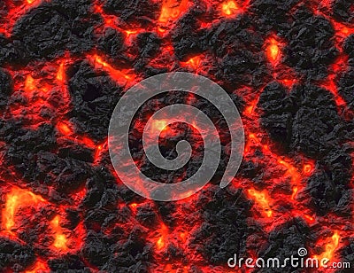 Eruption volcano. solidified lava texture Stock Photo