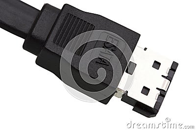 ESATA connector Stock Photo