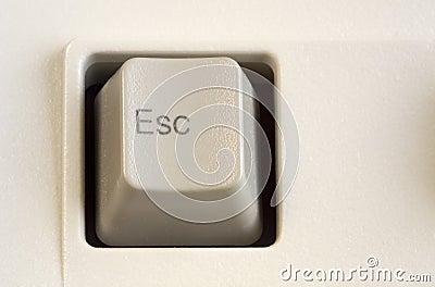 Esc key Stock Photo