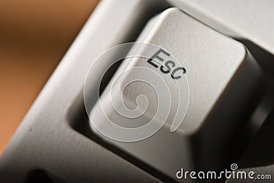 Esc sign Stock Photo