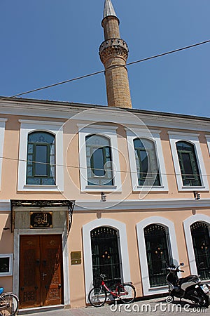 The Eski Mosque in Komotini, Evros Thraki Editorial Stock Photo