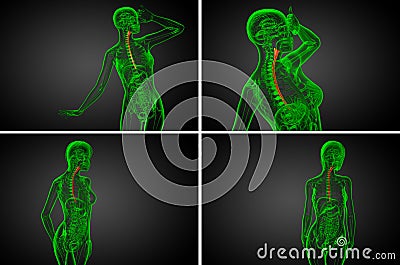 esophagus Cartoon Illustration