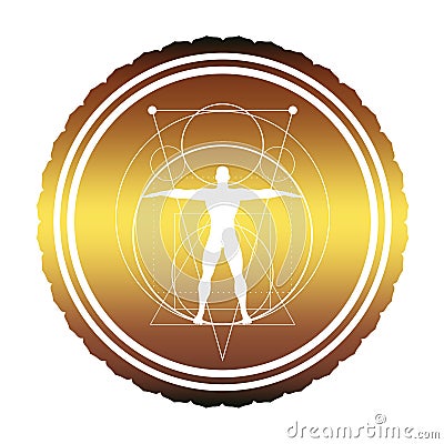 Esoteric Mystical Symbols Vector Illustration