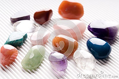 Esoteric stones Stock Photo