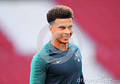 Dele Alli of Tottenham Hotspur Editorial Stock Photo