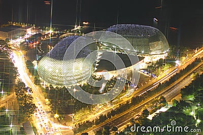 The Esplanade theatre Stock Photo