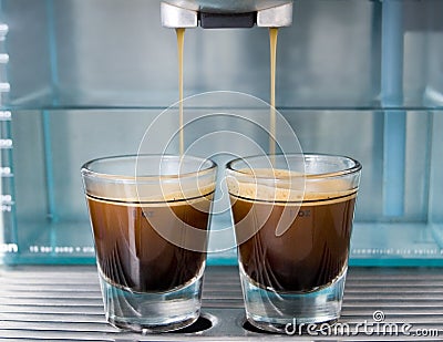 Espresso coffee Stock Photo