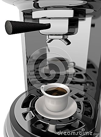 Espresso machine Stock Photo