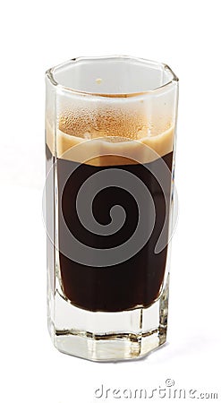 Espresso mini portion Stock Photo