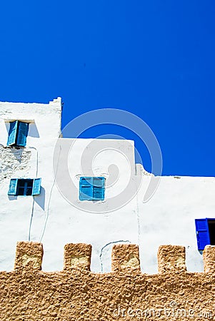 Essaouira architecture, Morocc Stock Photo
