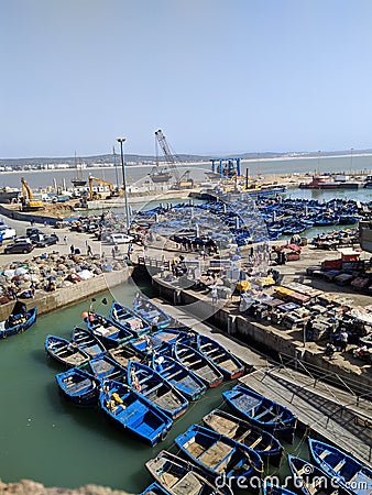 Essaouira beach Stock Photo