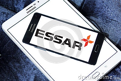 Essar Group logo Editorial Stock Photo