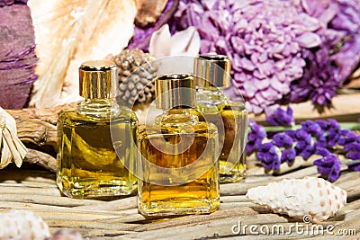 Essential oil or perfume Stock Photo