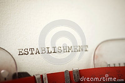 Establishment concept view Stock Photo