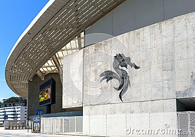 Estadio do Dragao - FC Porto official arena Editorial Stock Photo