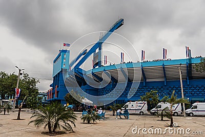 Estadio Latinoamericano - Havana, Cuba Editorial Stock Photo