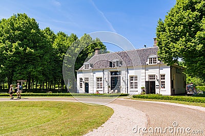 Estate Beeckestijn in Velsen, Netherlands Editorial Stock Photo