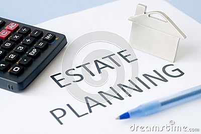 Estate planning Stock Photo