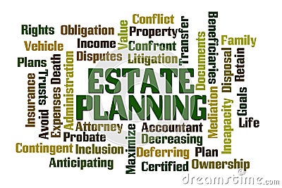 Estate Planning Stock Photo