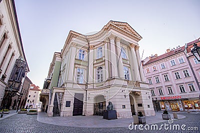 Estates Theater in Prague, Czech Republic Editorial Stock Photo