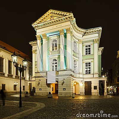 Estates Theatre in Prague Stock Photo