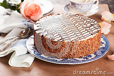 Esterhazy Torte Stock Photo
