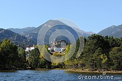 Estes Park Stock Photo