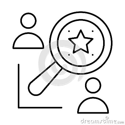 Estimation, evaluation Vector Icon which can easily modify Vector Illustration