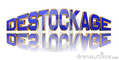 estockage - 3D Rendering Metal Word on White Background Stock Photo