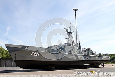 Estonian Patrol Boat EML P421 Editorial Stock Photo