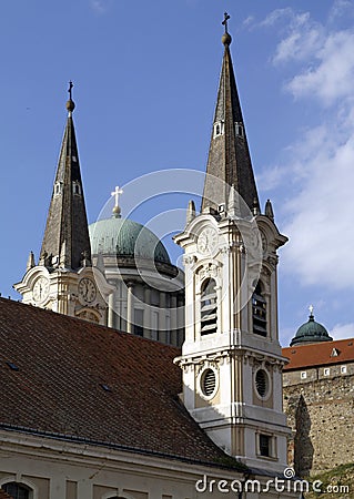 Esztergom Basilica Stock Photo