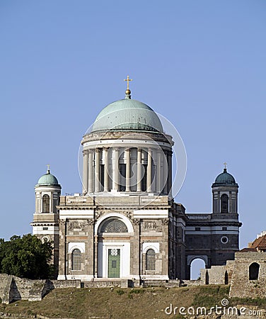 Esztergom Basilica Stock Photo