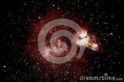 Eta Carinae Nebula Stock Photo