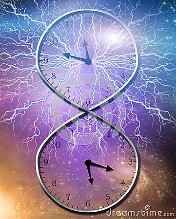 Eternal Time Stock Photo