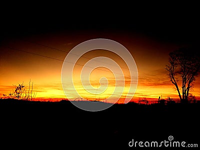 Eternity of sunrises Stock Photo