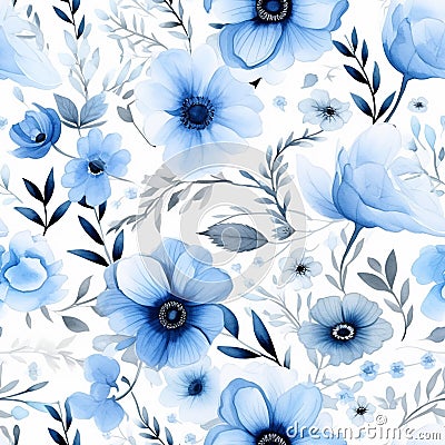 Ethereal floral background Stock Photo