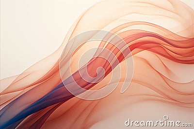 Ethereal Rhythms. Serene and Simple Abstract Repetition for a Calming Atmosphere Stock Photo