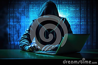 Ethical hackers penetration testing Cybersecurity and data protection. Hacker attack prevention Stock Photo