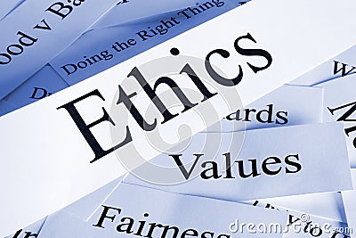 Ethics Concept Stock Photo