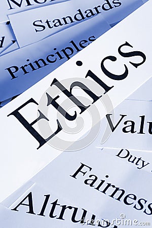 Ethics Concept Stock Photo