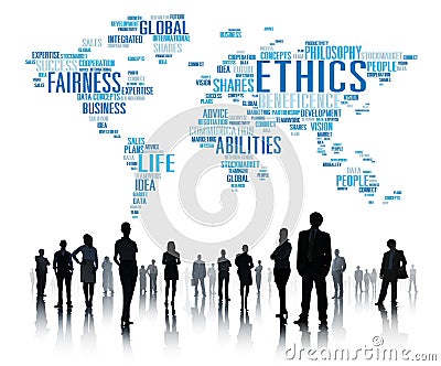 Ethics Ideals Principles Morals Standards Concept Stock Photo