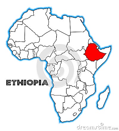 Ethiopia Vector Illustration
