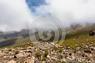 Bale Mountain landscape, Ethiopia Stock Photo