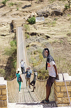 Ethiopian children play in Tigray region Editorial Stock Photo