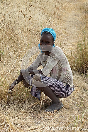 Ethiopian woman, Ethiopia, Africa Editorial Stock Photo