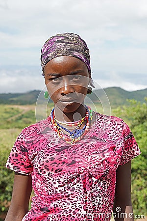 Ethiopian woman, Ethiopia, Africa Editorial Stock Photo