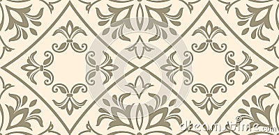 Ethnic arabic, indian, turkish ornament. Seamless lace patterns for banners, greeting cards or invitations. Vector Illustration