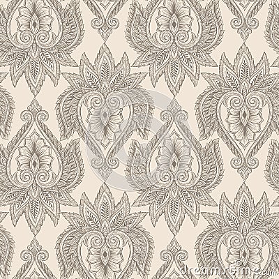 Ethnic background pattern Vector Illustration